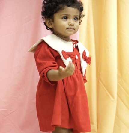 Red boo dress